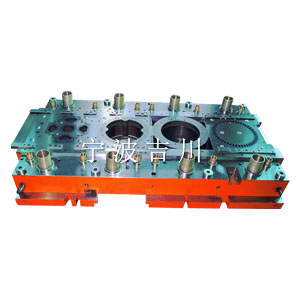 發(fā)電機(jī)鐵芯沖片級進(jìn)模（Generator iron core punching progressive die）
